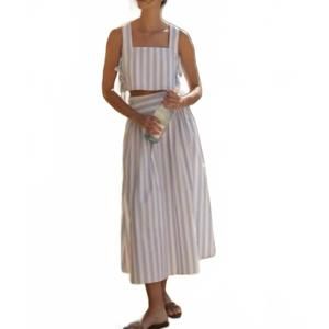 NEW RIVET APPAREL CO. women's portsmouth skirt set in white